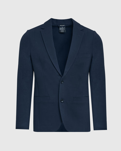 Navy Comfort Knit Blazer