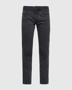 True ClassicSchmale Comfort Stretch-Jeans in Grau-Waschung