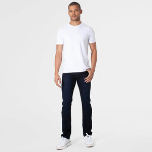 True ClassicSchmale Comfort Stretch-Jeans in Indigo-Waschung