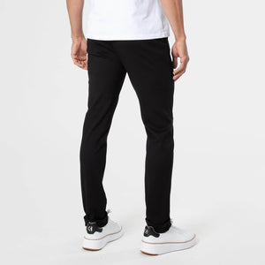 True ClassicBlack Slim Comfort Knit Chino Pant