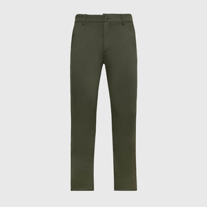 True ClassicMilitary Green Slim Comfort Knit Chino Pant