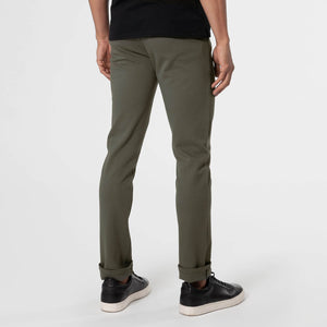 True ClassicMilitary Green Slim Comfort Knit Chino Pant