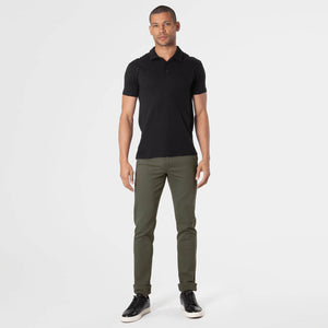 True ClassicMilitary Green Slim Comfort Knit Chino Pant