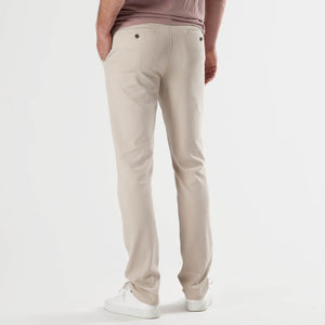 True ClassicSandstone Slim Comfort Knit Chino Pant