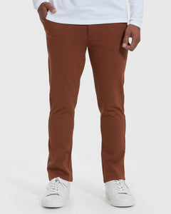 True ClassicEarth Tones Slim Comfort Chino Pants 2-Pack