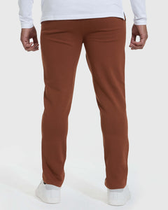 True ClassicSuede Brown Slim Comfort Knit Chino Pant