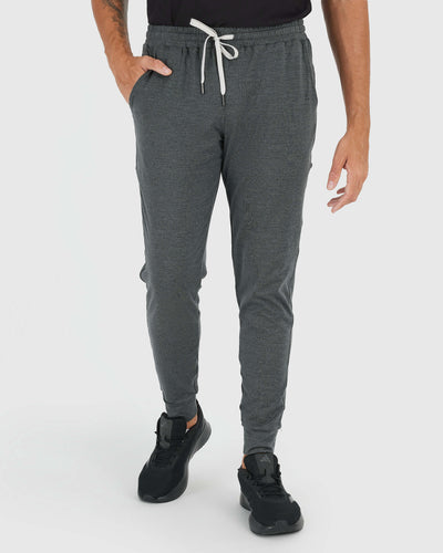 Charcoal Heather Gray Active Joggers – True Classic