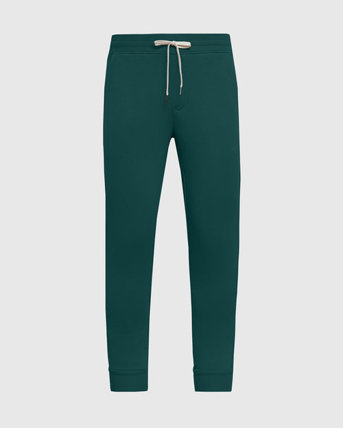 Emerald Fleece French Terry Joggers