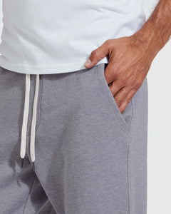 True ClassicHeather Gray Fleece French Terry Joggers