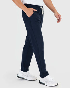 True ClassicHeather Navy Active Comfort Straight Leg Pant