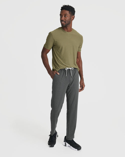 Charcoal Grey Slim Leg Pants (3120885)