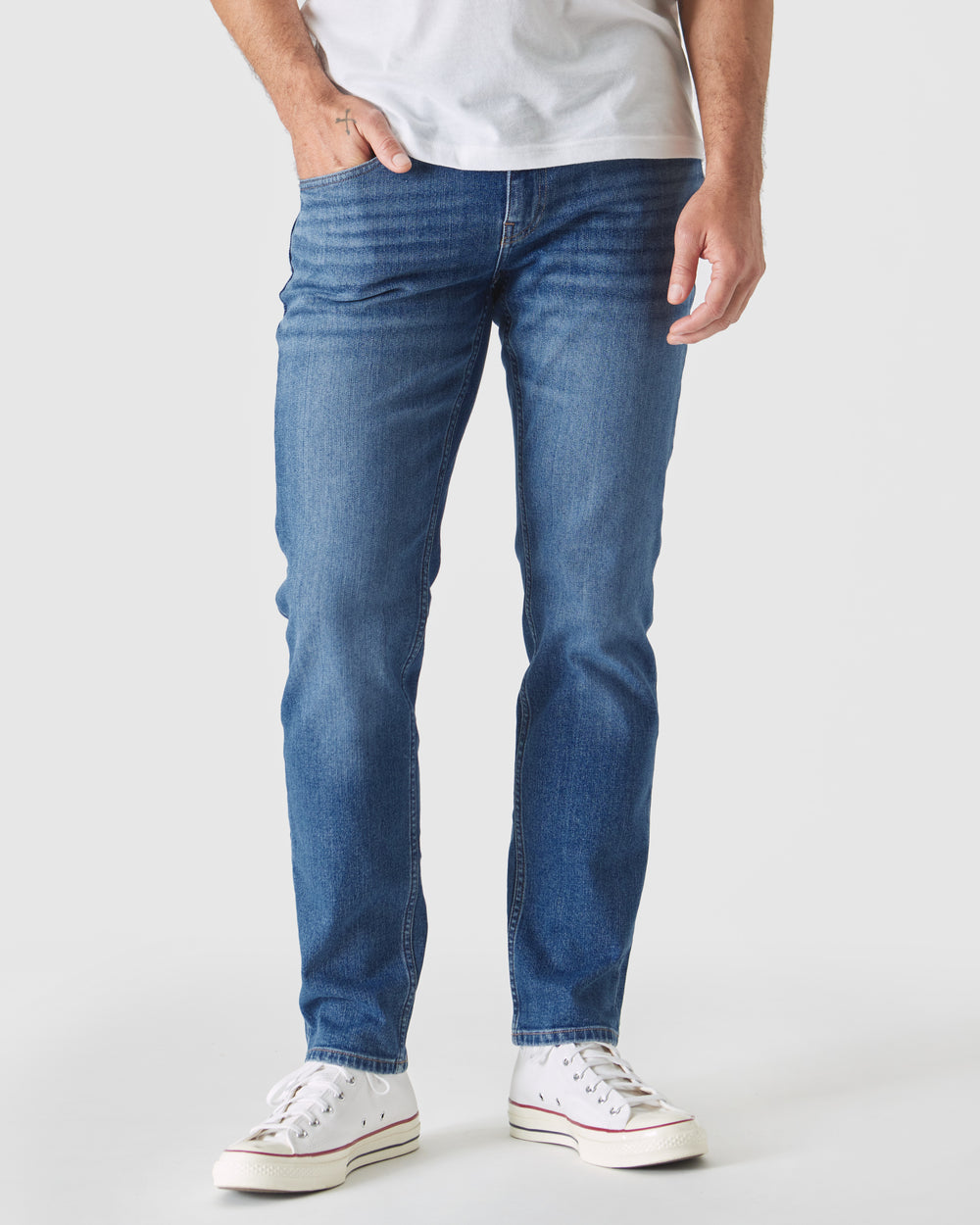 Levi's 501® Original Straight-fit Stretch Jogger Jeans in Blue for Men