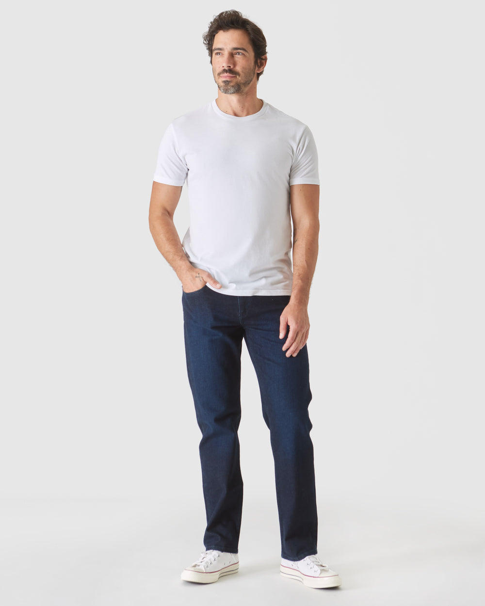 PANTALON DROIT COLLECTION ZW - Bleu clair