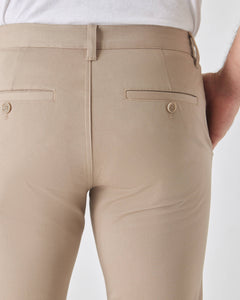 True ClassicPantalón chino de sarga ajustado caqui