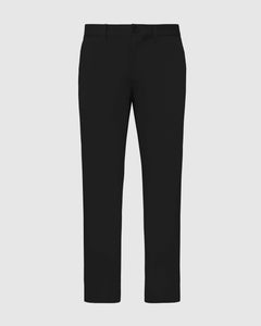 True ClassicPantalón chino de sarga recto negro