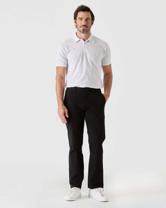 True ClassicBlack Straight Twill Chino Pant