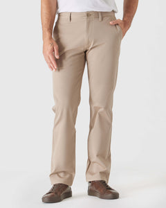 True ClassicBlack & Khaki Straight Twill Chino 2-Pack