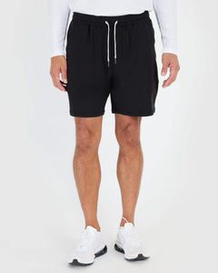 True ClassicBlack & Dark Heather Navy Active Comfort Shorts 2-Pack