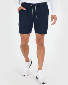 True ClassicBlack & Dark Heather Navy Active Comfort Shorts 2-Pack