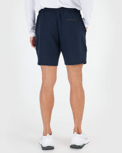 True ClassicActive-Komfort-Shorts in dunklem Heather Marineblau