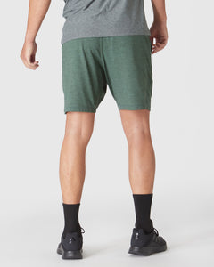 True ClassicHeather Forest Active Comfort Shorts