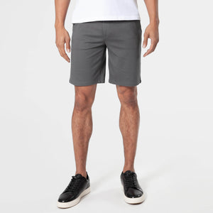 True Classic9" Neutral Comfort Knit Chino Shorts 3-Pack