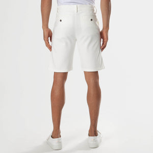 True Classic9" Ivory Comfort Knit Chino Shorts