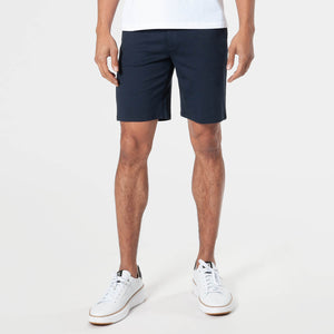 True Classic9" Black/Navy Comfort Knit Chino Shorts 2-Pack