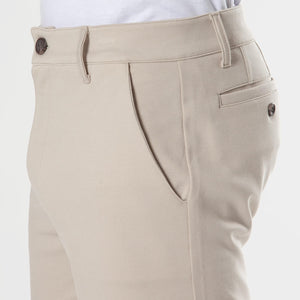 True Classic9" Sandstone Comfort Knit Chino Shorts