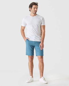 True Classic9" Sapphire Comfort Knit Chino Shorts