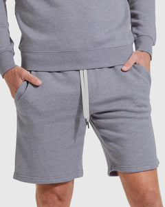 True ClassicHeather Gray Fleece French Terry Shorts