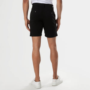 True ClassicKomfort-Chino-Shorts in Schwarz (18 cm)