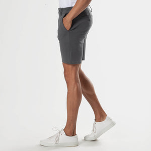 True Classic7" Carbon Comfort Knit Chino Shorts