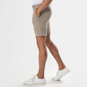 True Classic7" Khaki Comfort Knit Chino Shorts