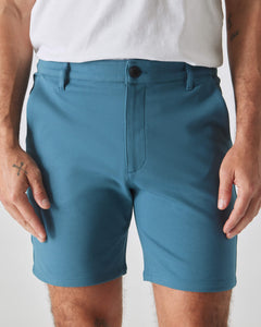 True Classic7" Sapphire Comfort Knit Chino Shorts