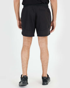 True Classic7" Black Active Training Shorts