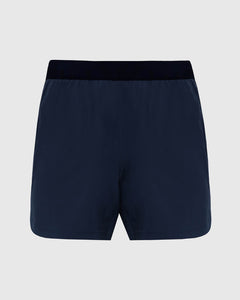 True ClassicPantalones cortos de entrenamiento deportivo azul marino de 7 pulgadas