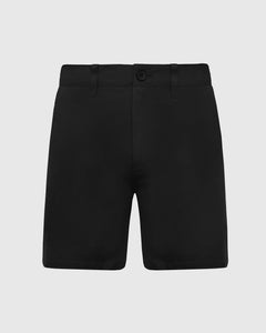 True Classic7" Black Classic Twill Shorts