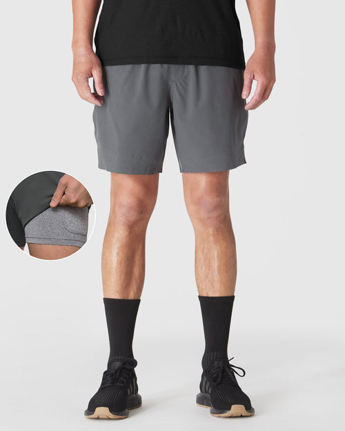 Carbon 7" 2-in-1 Training Shorts