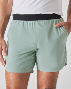 True Classic7" Slate Green Active Training Shorts 2.0