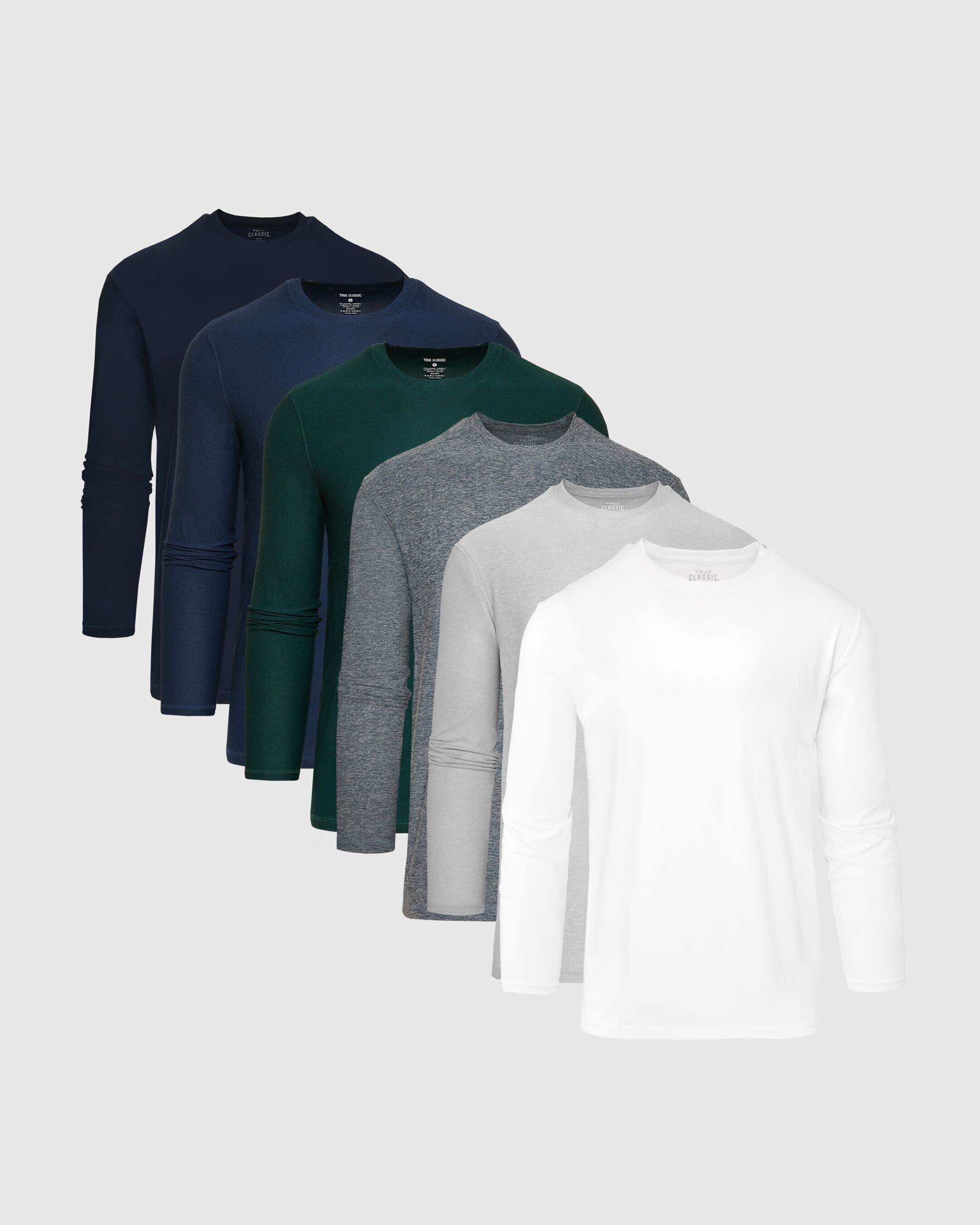 6-Pack Active LS crew | 6-Pack Active LS crew | True Classic