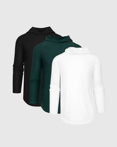 True ClassicPack de 3 sudaderas con capucha deportivas estándar