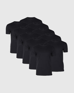 True ClassicAll Black Crew 10-Pack