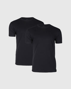 True ClassicAll Black Crew 2-Pack