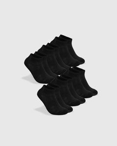 Buy Black 5 Pack Cotton Rich Cushioned Footbed Ribbed Socks from Next  Netherlands