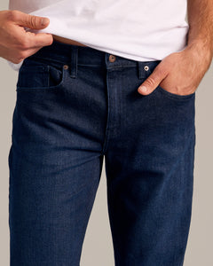 True ClassicJeans denim rectos índigo lavados auténticos