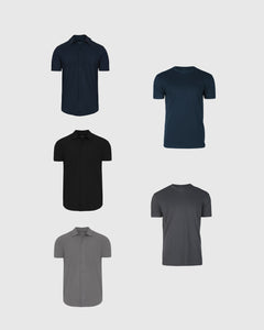 True ClassicPack de 5 camisetas vuelta al cole