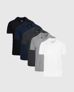 True ClassicThe Basic Polo 5-Pack