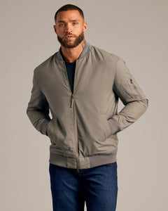 True ClassicCarbon Bomber Jacket