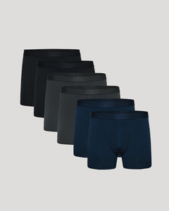 True ClassicCombo Boxer Trunks 6-Pack